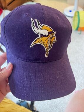 Vintage Minnesota Vikings ANNCO Adjustable Baseball Cap NWT